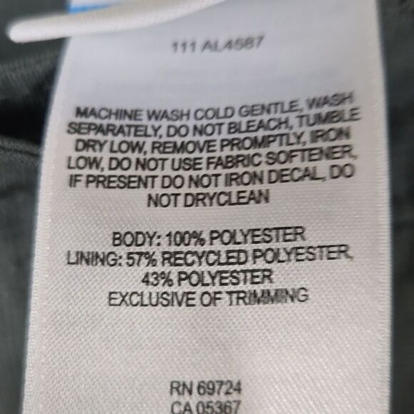 Columbia Omni-Shade Packable Skort Sun Protection Hiking Trail Skirt/Short Gray - Picture 12 of 13